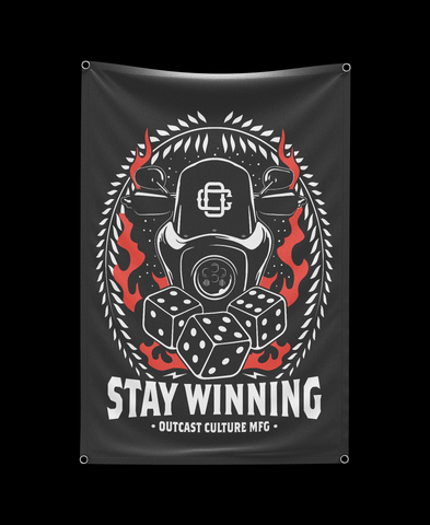 Stay Winning Banner