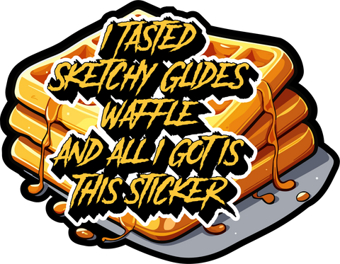 Waffle Entry Sticker