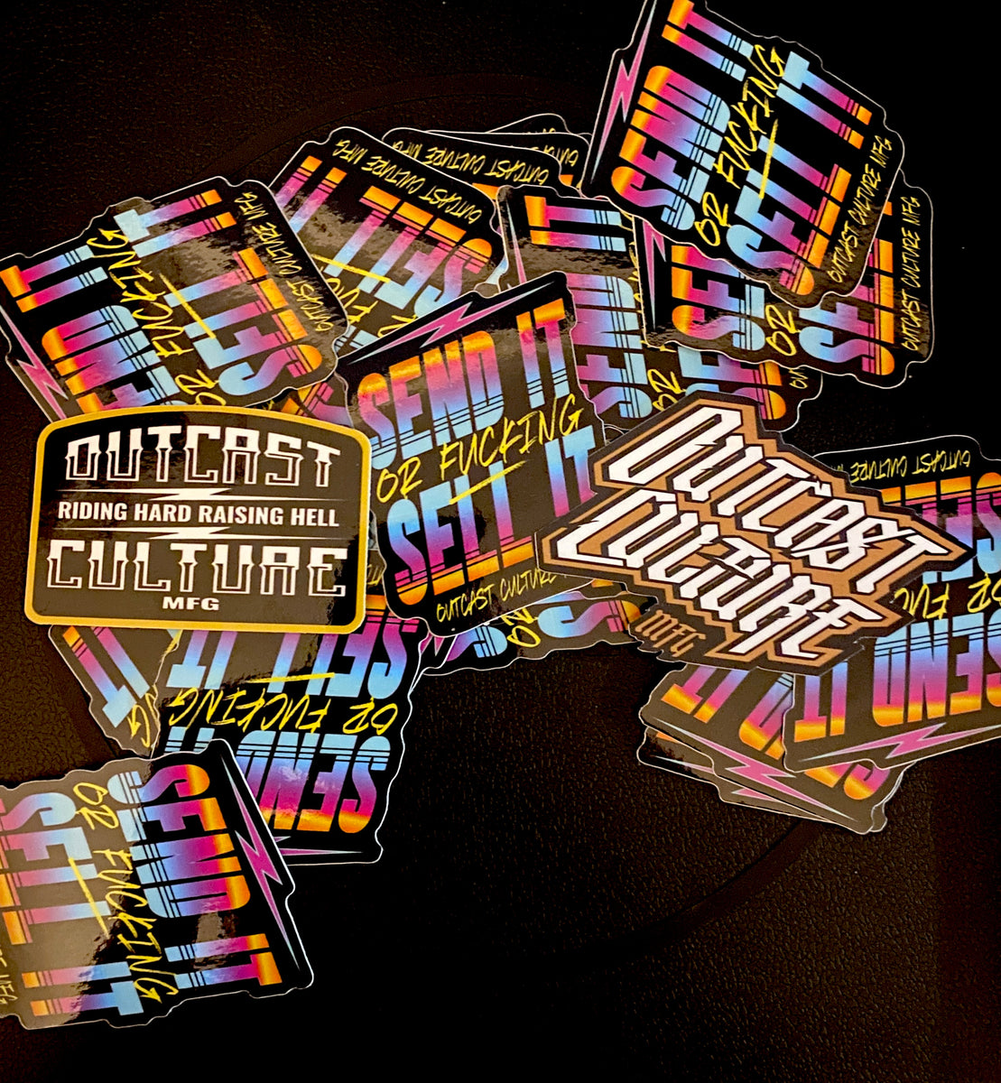 Sticker Pack – Outcast Culture Mfg